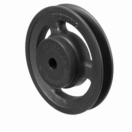 Browning 1 Groove Cast Iron FHP - Finished Bore Sheave AK49X1/2